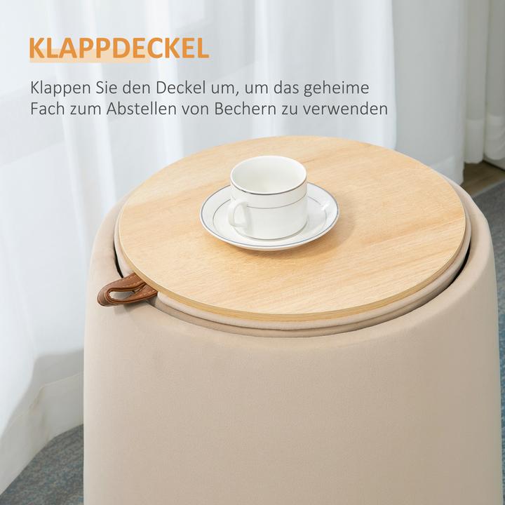 Actual product image Homcom Storage ottoman