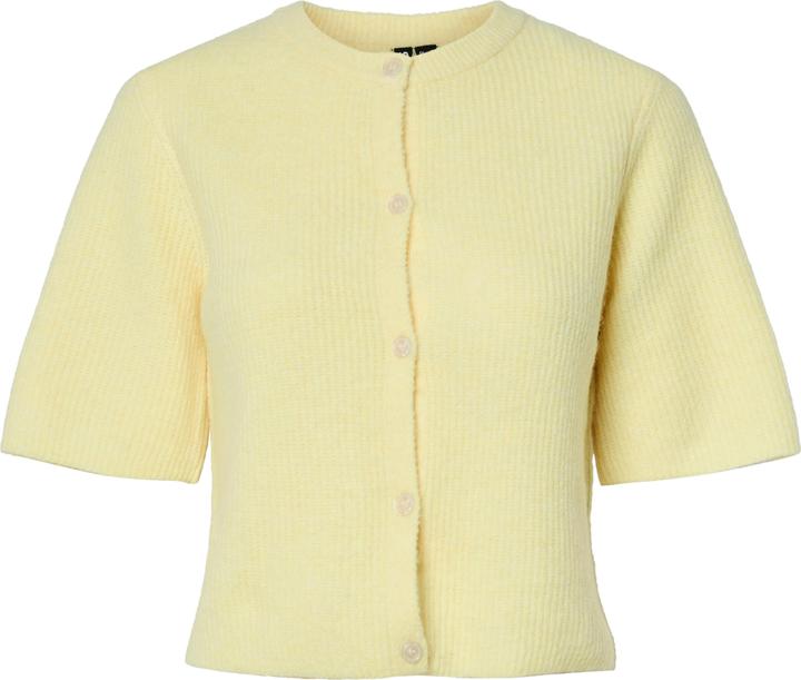 Pieces Pcsilly Ss O-Neck Knit Cardigan Noos Bc
