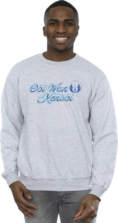 Produktbild Star Wars ObiWan Kenobi Ribbon Font Sweatshirt (L)