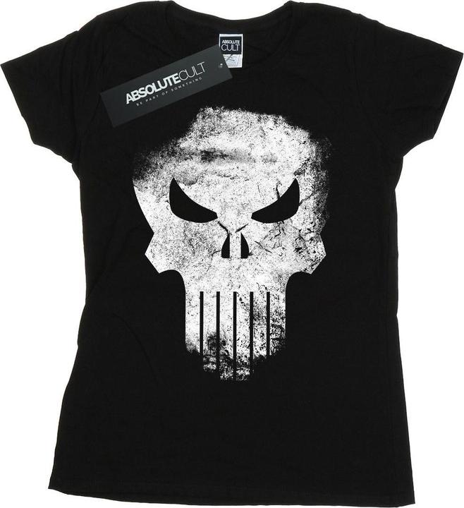 Produktbild The Punisher Distrressed Skull TShirt (S)