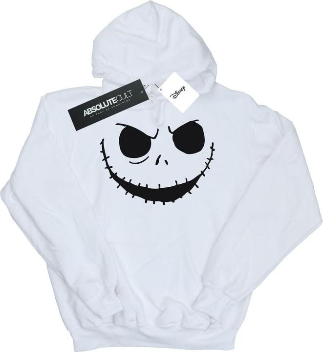 Produktbild Disney Nightmare Before Christmas Jack's Face Bold Kapuzenpullover Mädchen (152, 158)