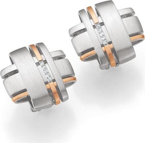 Actual product image Breuning Ear Jewellery - E.Safir White