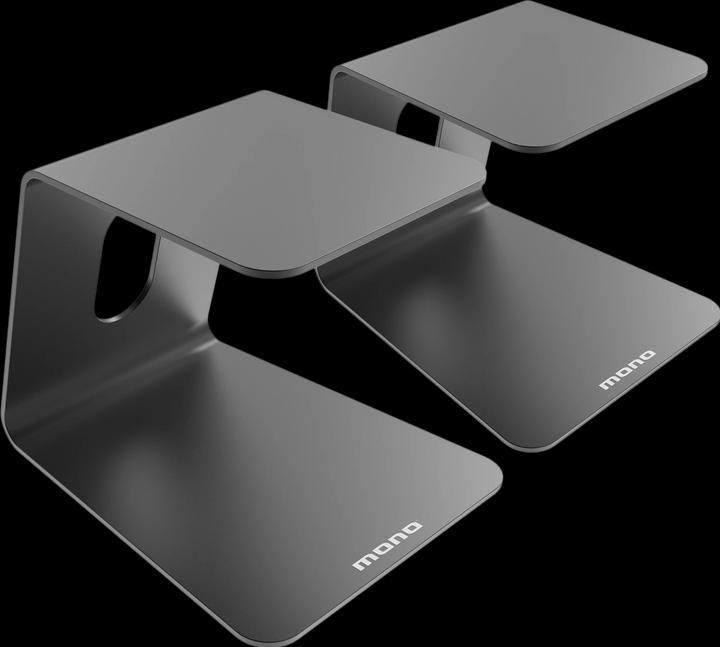 Immagine prodotto mono Supporto per monitor da studio nero (Cavalletto)