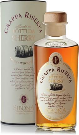 Image du produit Sibona Grappa Riserva Barbera Botti da Sherry (1 x 50 cl)