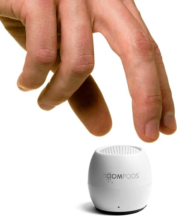 Actual product image Boompods Zero Talk Bluetooth® Speaker Amazon Alexa directly integrated, hands-free, shockproof, w... (5 h, Rechargeable battery operated)