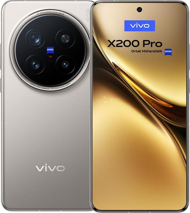 Image du produit Vivo X200 Pro (512 Go, Titane, 6.78", Double SIM, 50 Mpx, 5G)