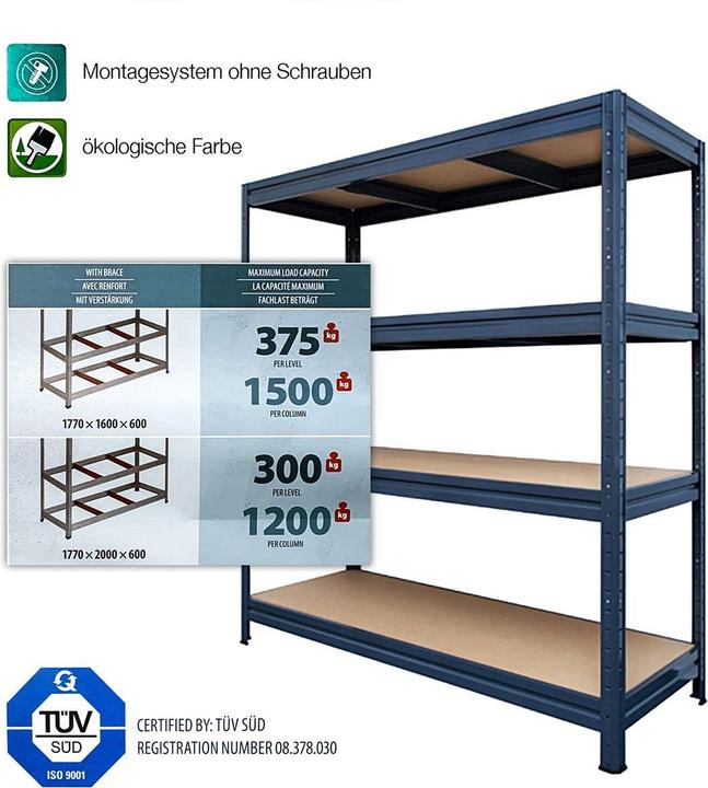 Produktbild Mammut Weitspannregal
