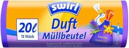 Productafbeelding Swirl Geparfumeerde vuilniszakken (12 x, 20 l)