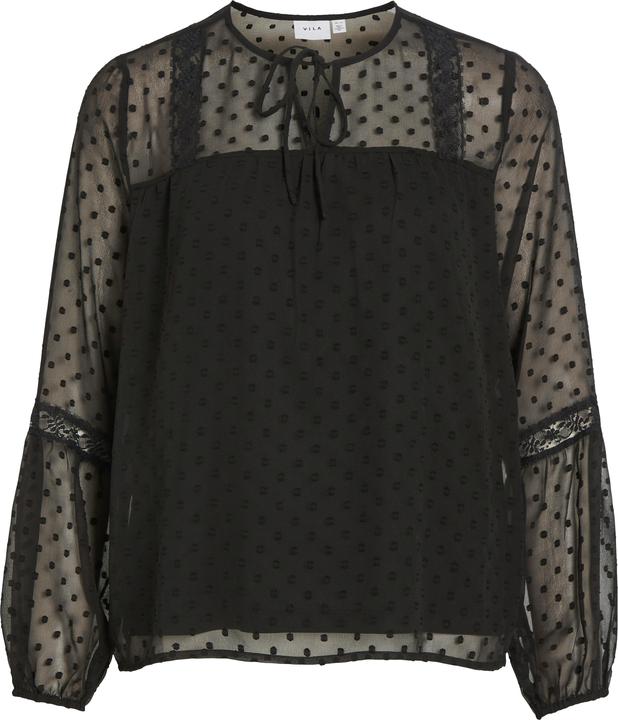 Actual product image Vila Detailed long-sleeved blouse (42)