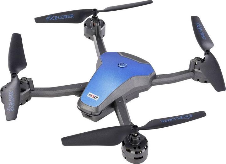 Produktbild Reely Marathon Quadrocopter RtF Einsteiger, Kameraflug Blau (metallic) (30 min, 181 g, 0.00 Mpx)