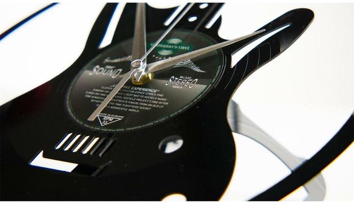 Actual product image Wall clock Guitar Ø 30 cm, black (30.30 cm)