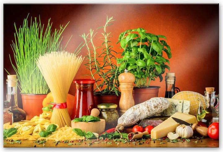 Produktbild Trenddeko Italienisch Kochen (120 x 75 cm)