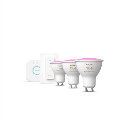 Actual product image Philips Hue White & Color Ambiance starter kit (GU10, 5.70 W, 350 lm, 3 x, G)