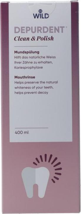 Image du produit Wild Pharma Bain de bouche Depurdent Clean & Polish Fl 500 ml (500 ml, Bains de bouche)
