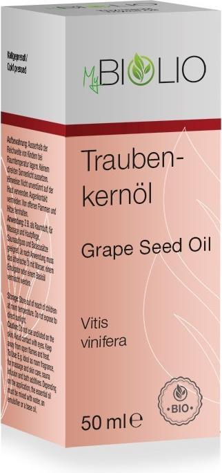 Image du produit MyBiolio Huile de pépins de raisin (Huile pour le corps, 50 ml)