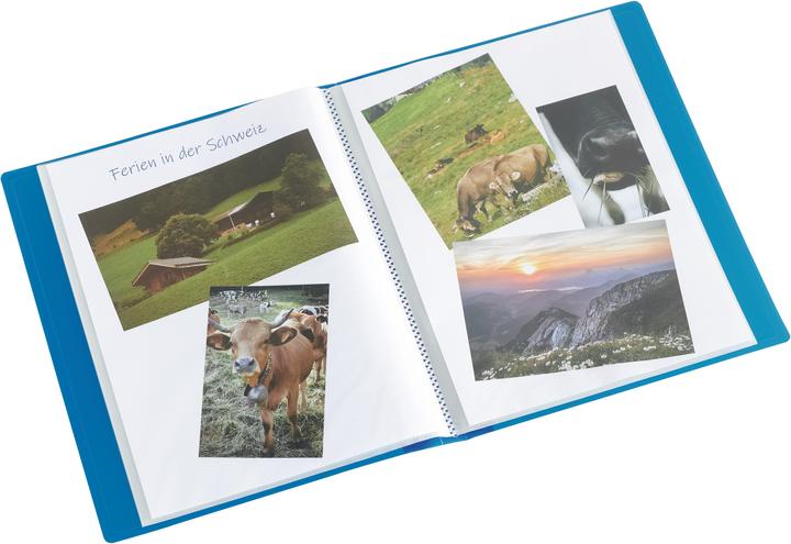 Produktbild Kolma Sichtbuch Easy A4 mit 20 Taschen blau (A4, 1 x)