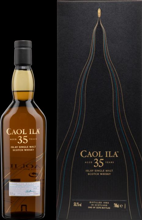 Caol Ila Rilascio speciale di un singolo malto nel 2018, forza della botte (Single Malt, Whisky scozzese, 1 x 70 cl)