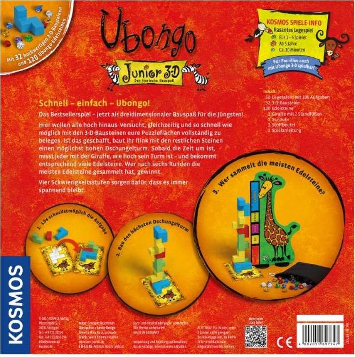 Image du produit Kosmos Junior Ubongo (Allemand)