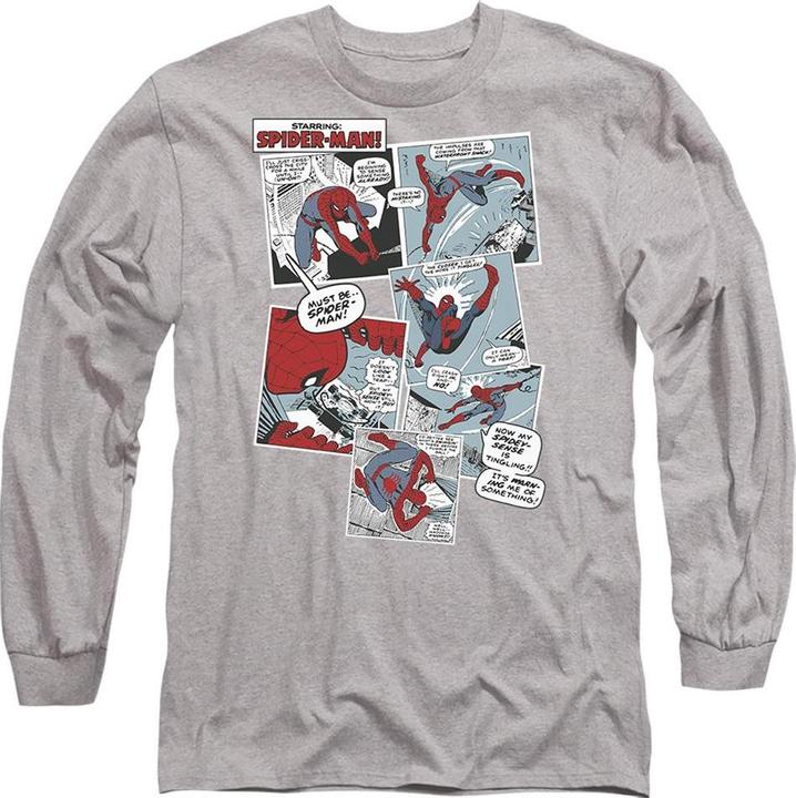 Immagine prodotto Spiderman Maglietta Collage di Pannelli Adulto Unisex (S)