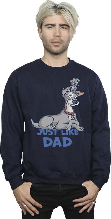 Produktbild Disney Lady And The Tramp Just Like Dad Sweatshirt (XL)