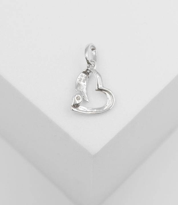Produktbild Muau Herz (750/18K Weissgold)