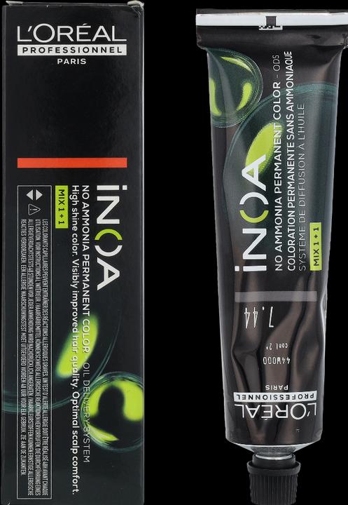 Produktbild L'Oréal Paris L'Oreal Inoa Coloration D'Oxydation Ammonia Free (7,44 Mittelblond Tiefes Kupfer)