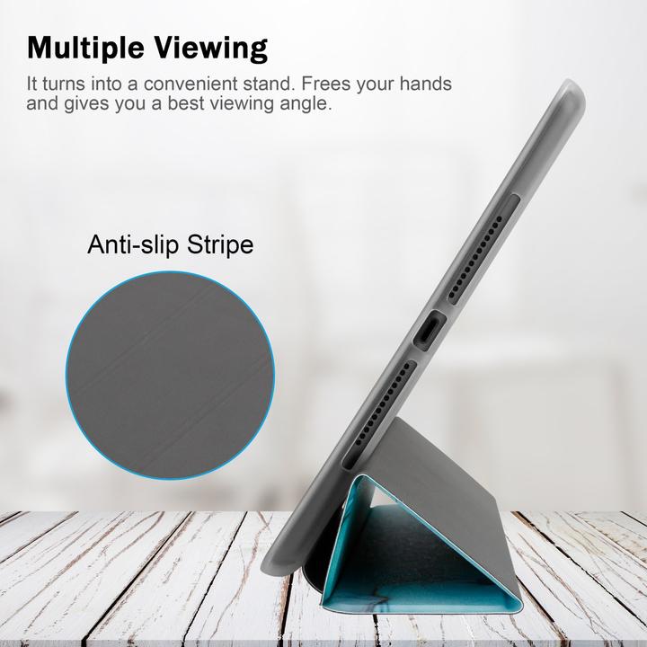 Image du produit Cadorabo Housse pour tablette Book Tablet Bunter Marmor (iPad Pro 10.5)