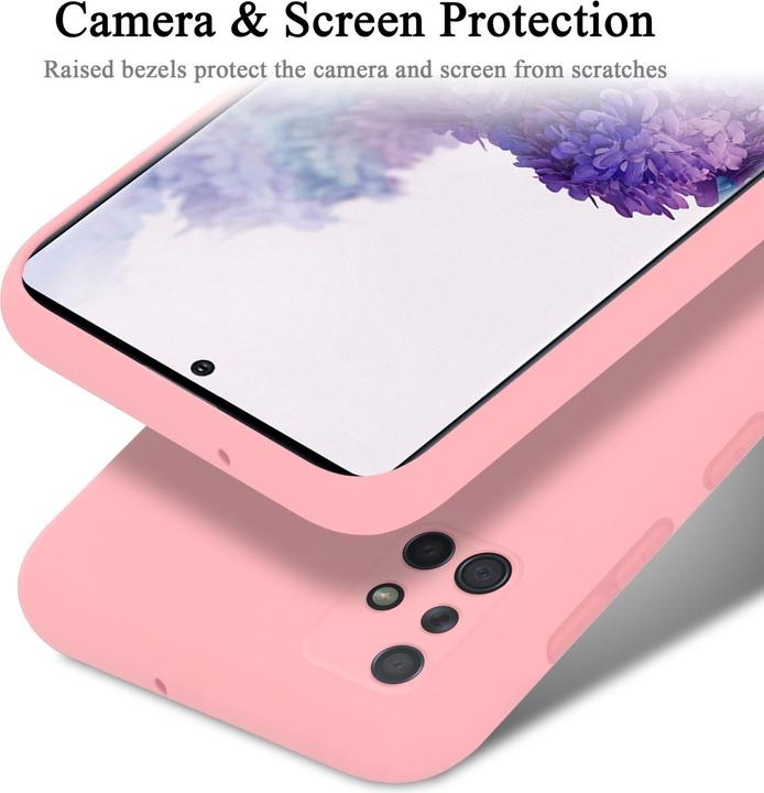 Image du produit Cadorabo TPU Liquid Silicone Case Cover (Samsung Galaxy A71)