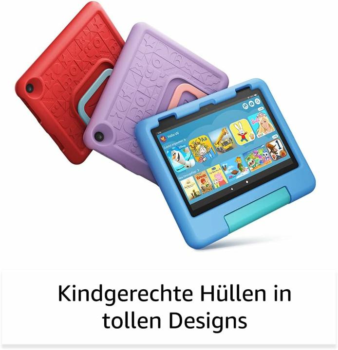 Produktbild Amazon Fire HD 8 Kids (2022) inkl. Hülle (8", 32 GB, Purple)