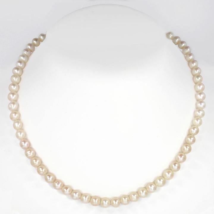 Actual product image Bijouteria Pearl necklace (Silver 925, 40 cm)