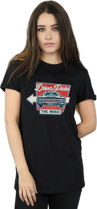 Immagine prodotto Supernatural Driver Picks The Music Maglietta Ampia Donna (XXL)