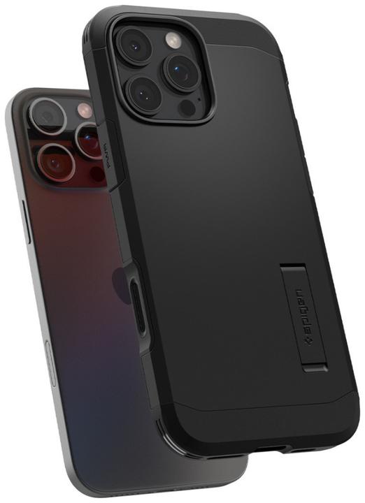 Actual product image Spigen Tough Armor T AI (MagFit + Camera Control) iPhone 16 Pro Case Black (Apple iPhone 16 Pro)