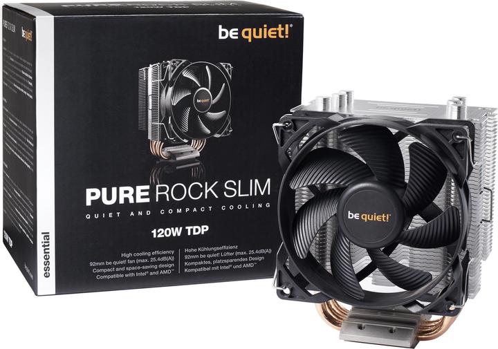 Actual product image be quiet! Pure Rock Slim (124.80 mm)