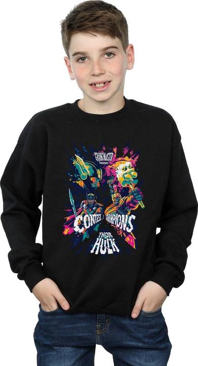 Actual product image Boys Thor Ragnarok Grandmaster Presents Sweatshirt (116)