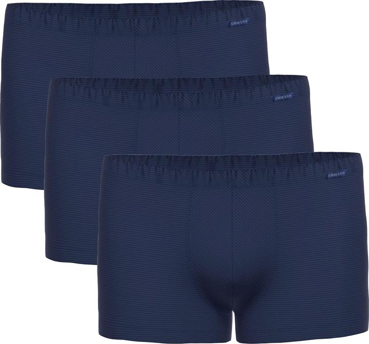 Ammann Boxershort Casual Bequem sitzend Cotton & More Retro Short 3P