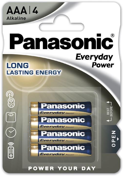 Actual product image Panasonic Everyday Power (4 pcs., AAA)