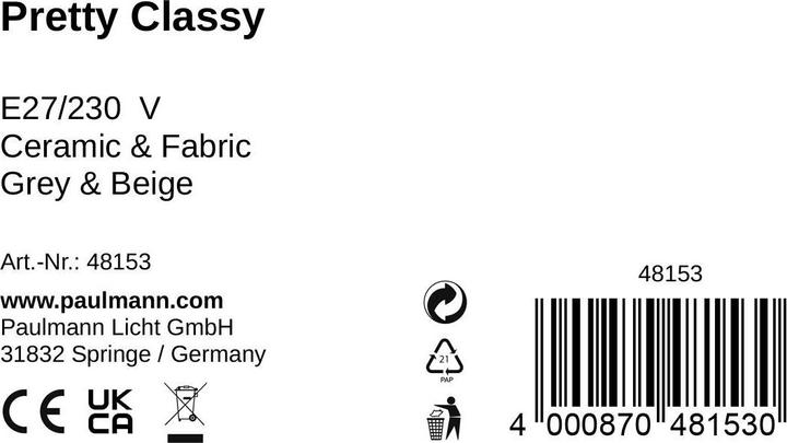 Actual product image Pauleen Pretty Classy (E27)