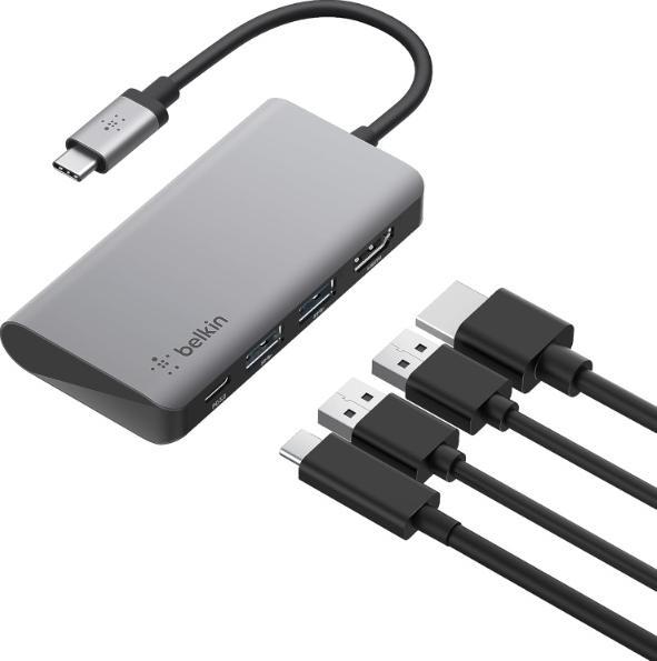 Produktbild Belkin USB-C 4 in 1 (USB-C, 4 Ports)
