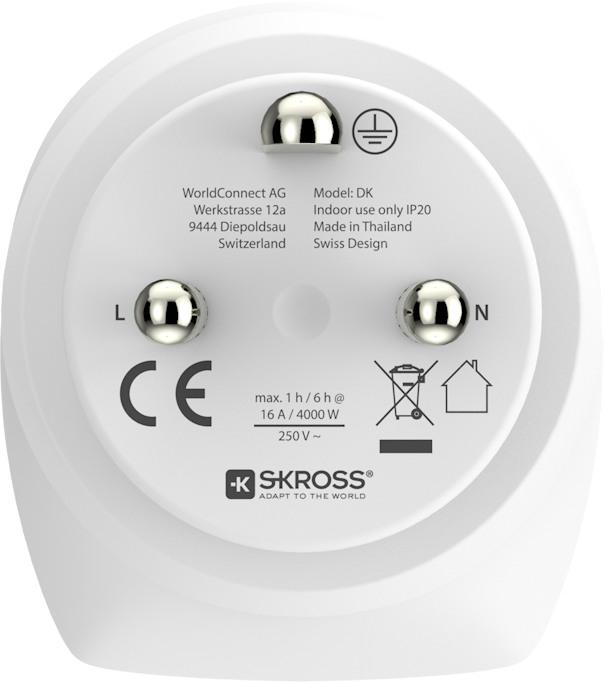 Actual product image Skross Travel adapters