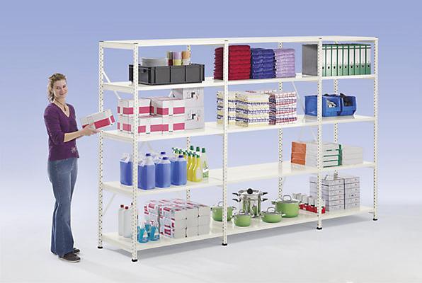 Immagine prodotto kaiserkraft Scaffalatura senza bulloni Cleana, altezza scaffale 1920 mm, 5 ripiani