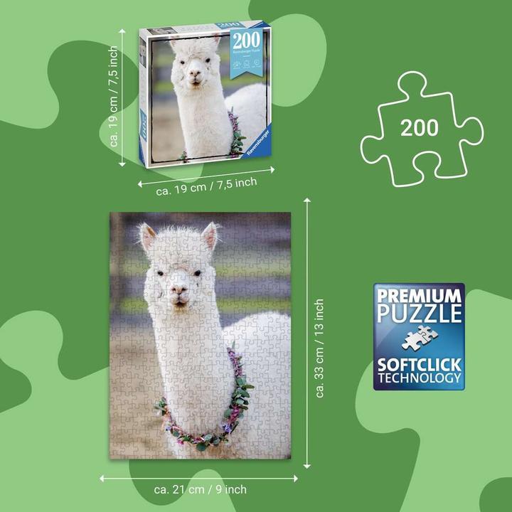 Produktbild Ravensburger Alpaka (200 Teile)