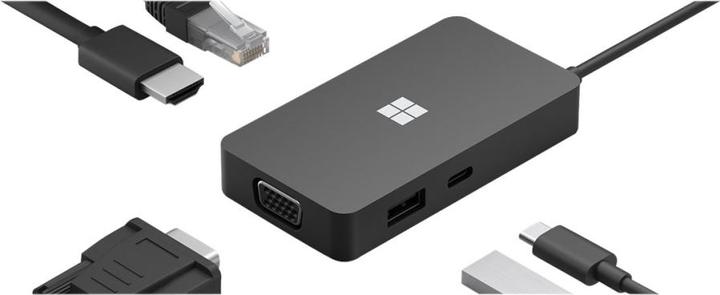 Produktbild Microsoft USB-C Travel Hub (USB-C, 5 Ports)