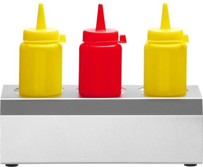 Image du produit Hendi Porte-bouteilles à sauce triple