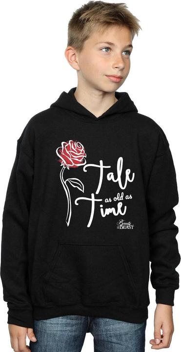 Image du produit Disney - Sweat à capuche TALE AS OLD AS TIME ROSE - Garçon (140, 146)