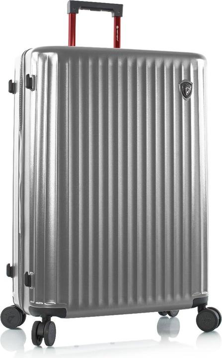 Image du produit Heys Smart Luggage - Set de 3 valises à coque dure argentées (Bagage à main (jusqu'à 50l), M (50 - 90l), XL (à partir de 115l))