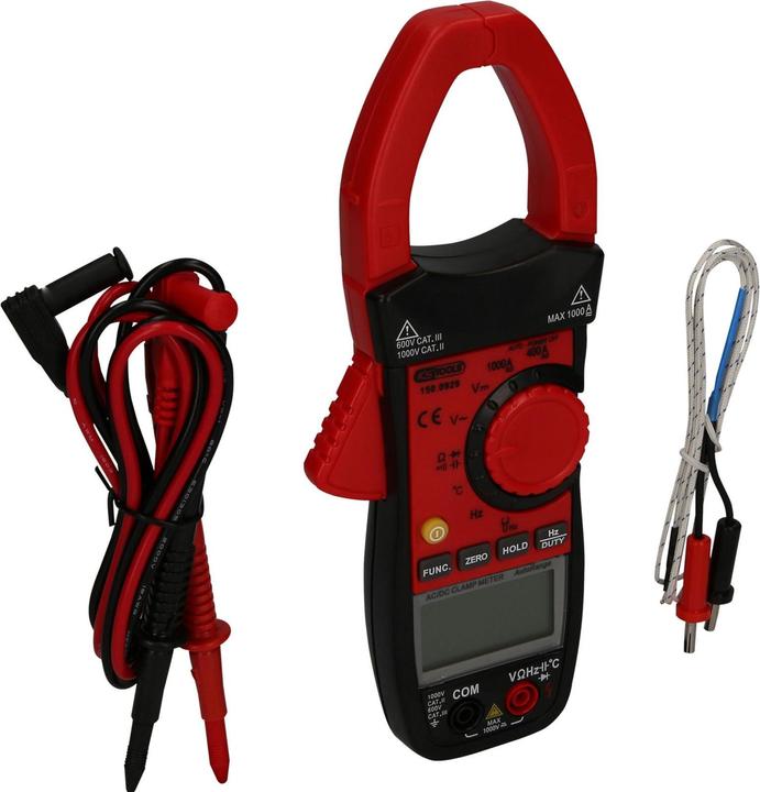 Actual product image KS Tools Digital Ampere Pliers Set 1000A 3 pieces