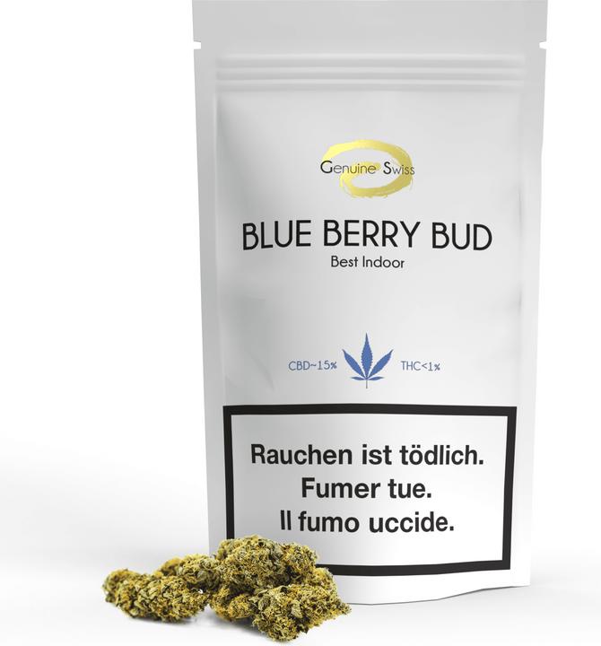Produktbild Genuine Swiss Blue Berry Bud (10 g, Indoor)