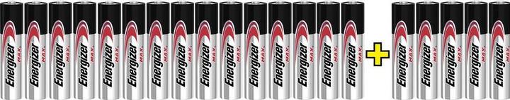 Actual product image Energizer Max Alkaline (20 pcs., AAA)