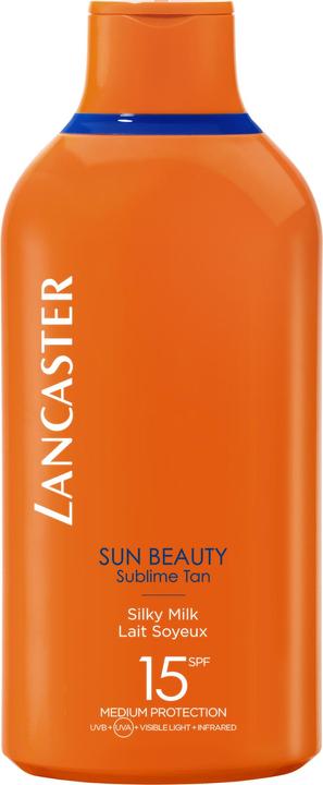 Actual product image Lancaster Sun Beauty - Jumbo Body Silky Milk Sublime Tan (Suntan cream, SPF 15, 400 ml, 440 g)