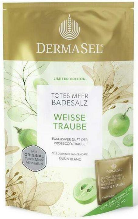 Immagine prodotto DermaSel Sali da bagno all'uva bianca LE df 400 g (Sali da bagno)